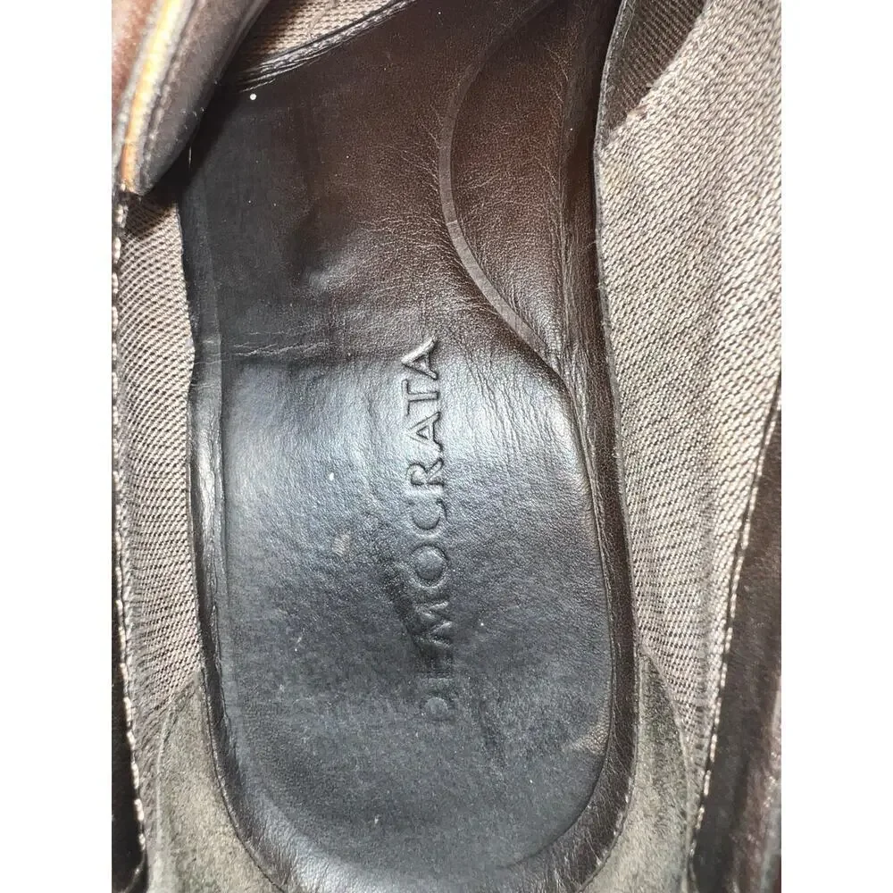 Democrata Men’s Lace Up Career Leather Dress Shoe Size‎ EU42/ US9 Brazil ￼￼